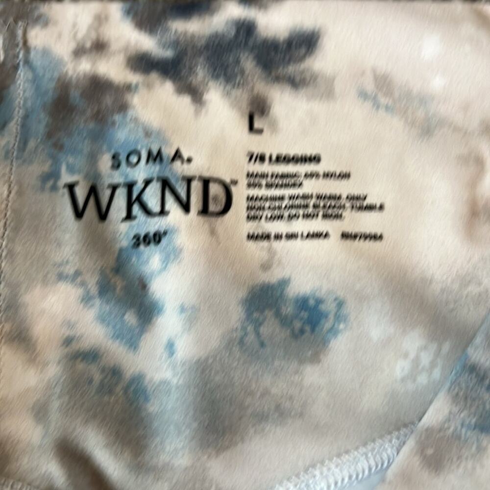 New Large L Soma Wknd Leggings 360 7/8 Exercise G… - image 6